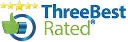 three best rated logo